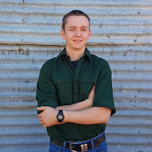 2020 AgriFutures Horizon Scholar, Gilbert Rayner